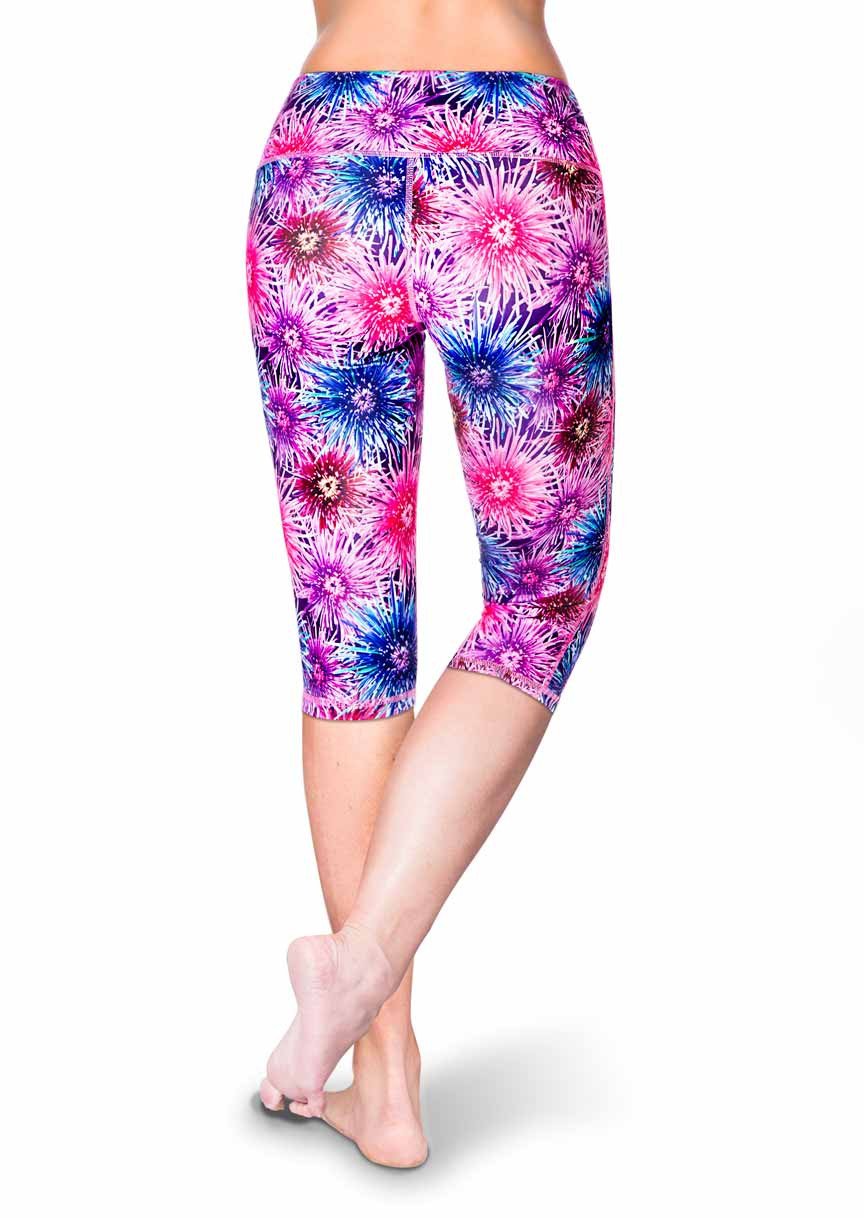 Fire Capri Leggings