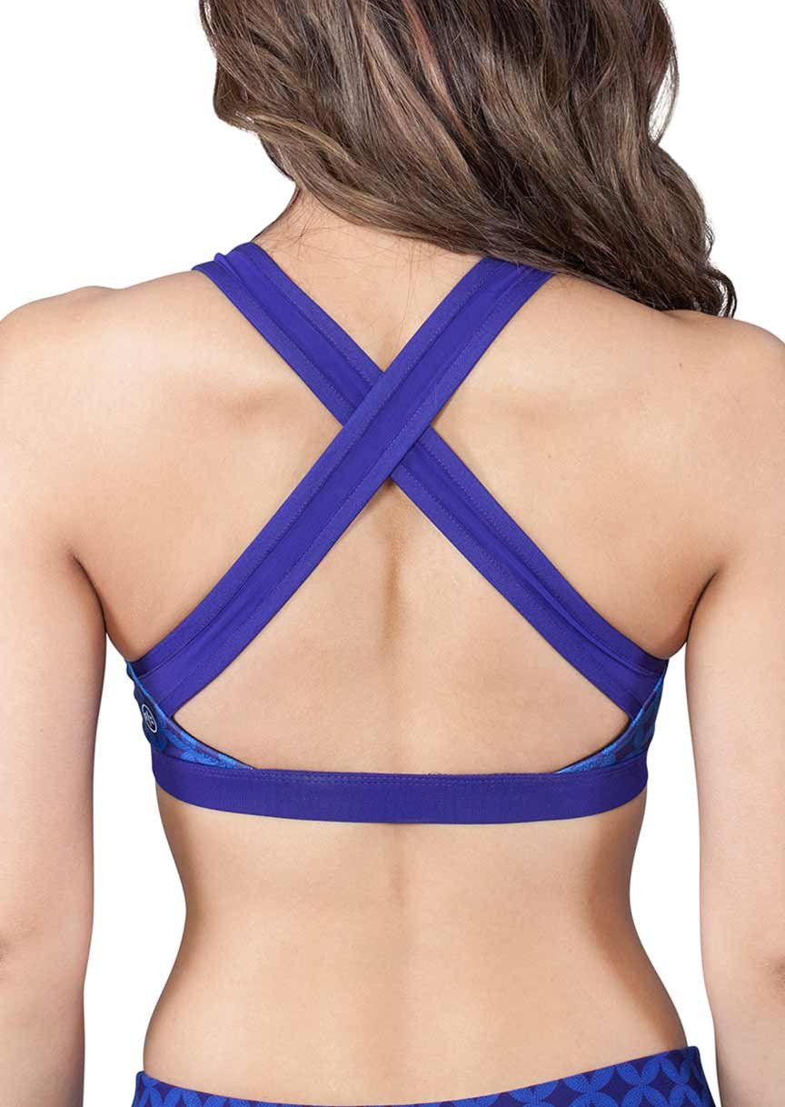 Myth Blue Full Support Sports Bra